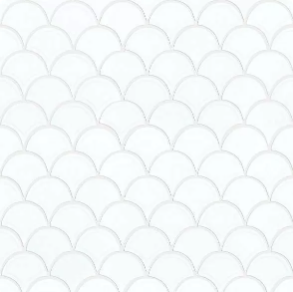 White Fan - ceramic tile